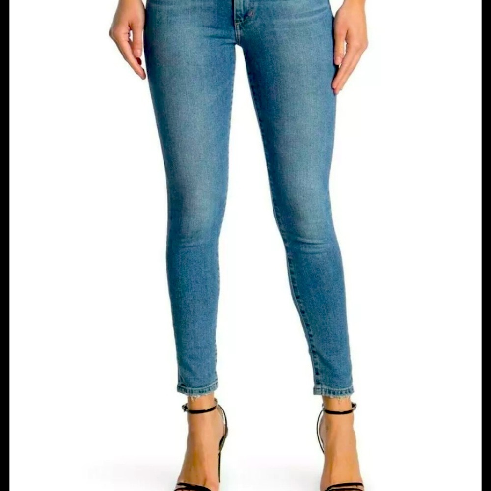 JOE’S HIGH RISE SKINNY ANKLE JEANS